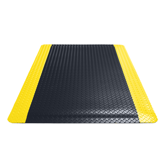Anti-Ermüdungsmatte Classic schwarz/gelb