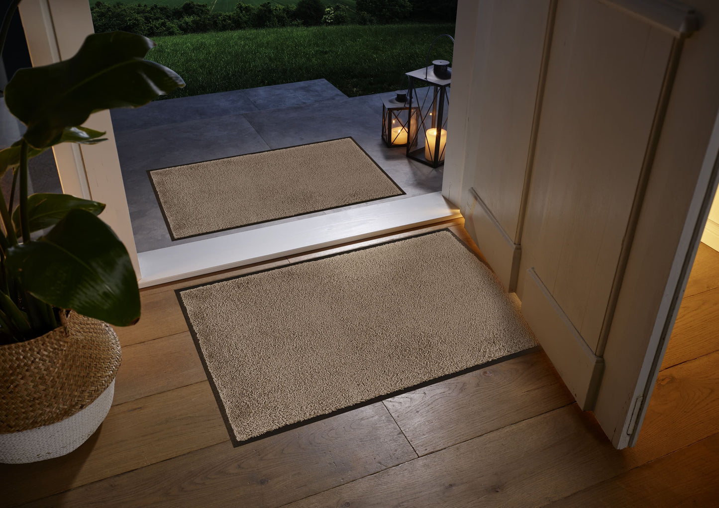 Wash+Dry Fußmatte Monocolour Eingangsmatte
