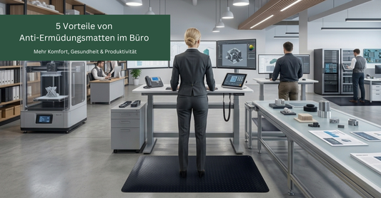 5 Vorteile von Anti-Ermüdungsmatten im Büro – Mehr Komfort, Gesundheit & Produktivität