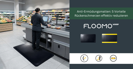 Anti-Ermüdungsmatten: 5 Vorteile – Rückenschmerzen effektiv reduzieren