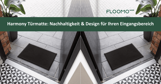 Harmony Türmatte: Recycling und Design für Ihren Eingangsbereich