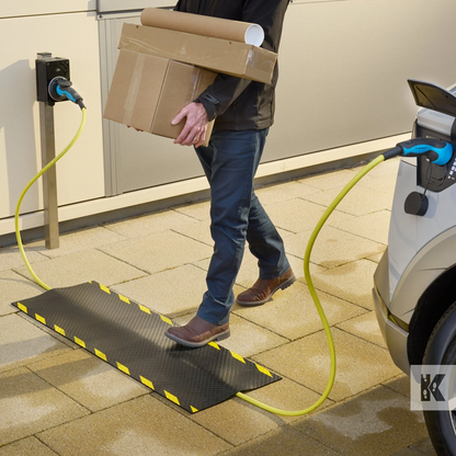 E-Auto Kabelmatte 40cm x 120cm EV Cable mat