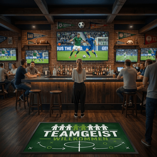 Fussball Sommer 2026 Fußmatte Teamgeist Taktiktafel – Fan Edition